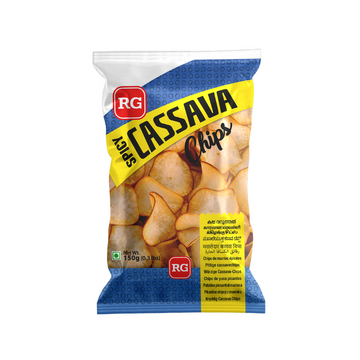RG Cassava Chips Spicy 150 gm Pkt