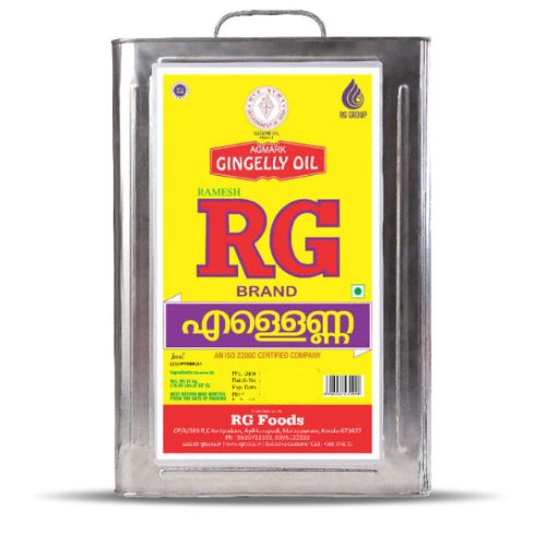 RG Gingelly Oil 15ltr Tin Agmark