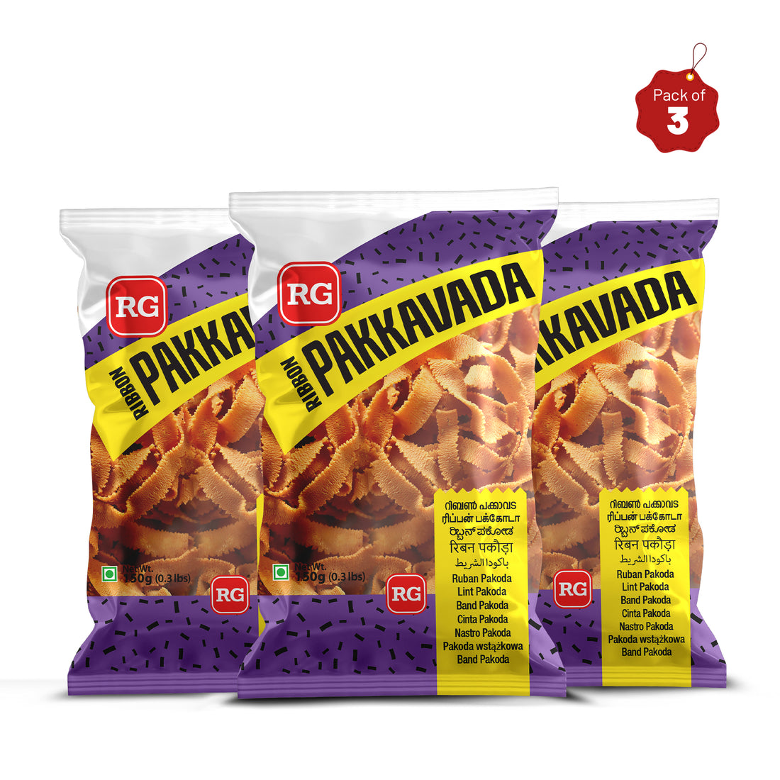 RG Ribbon Pakkavada 150 gm Pkt
