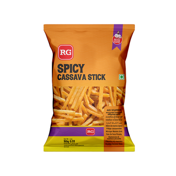 RG Cassava Stick Spicy 150 gm Pkt