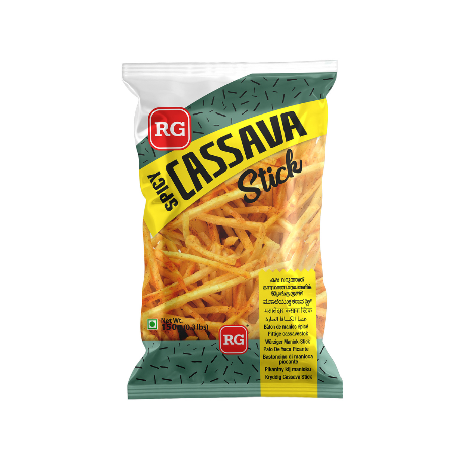 RG Cassava Stick Spicy 150 gm Pkt