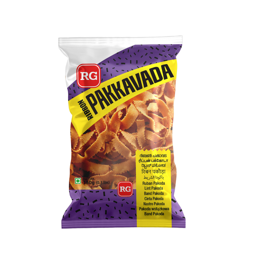 RG Ribbon Pakkavada 150 gm Pkt – RG Foods