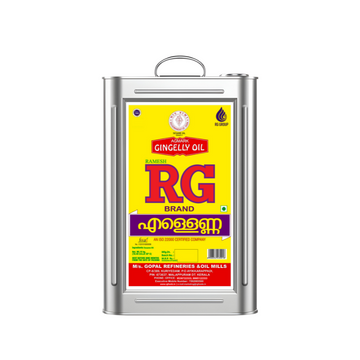 RG Gingelly Oil 15 Kg Tin (Agmark)