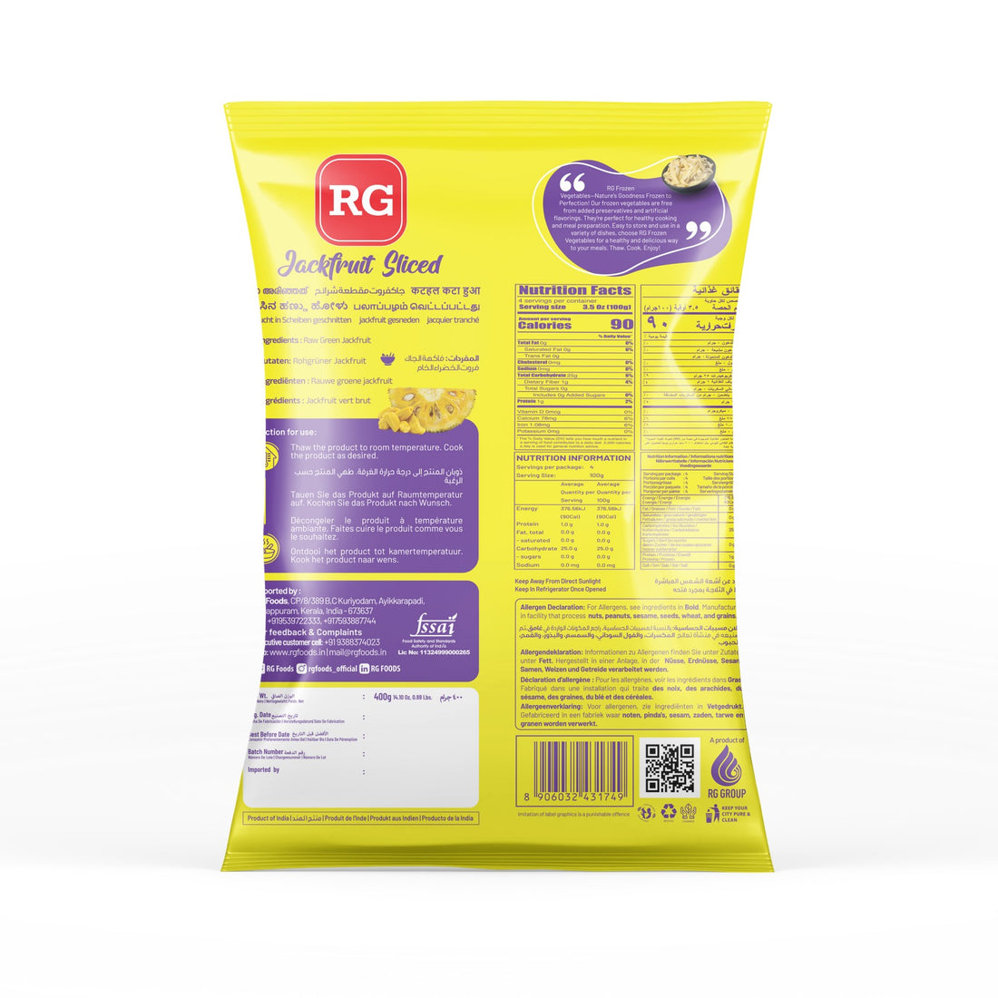RG Jackfruit Sliced