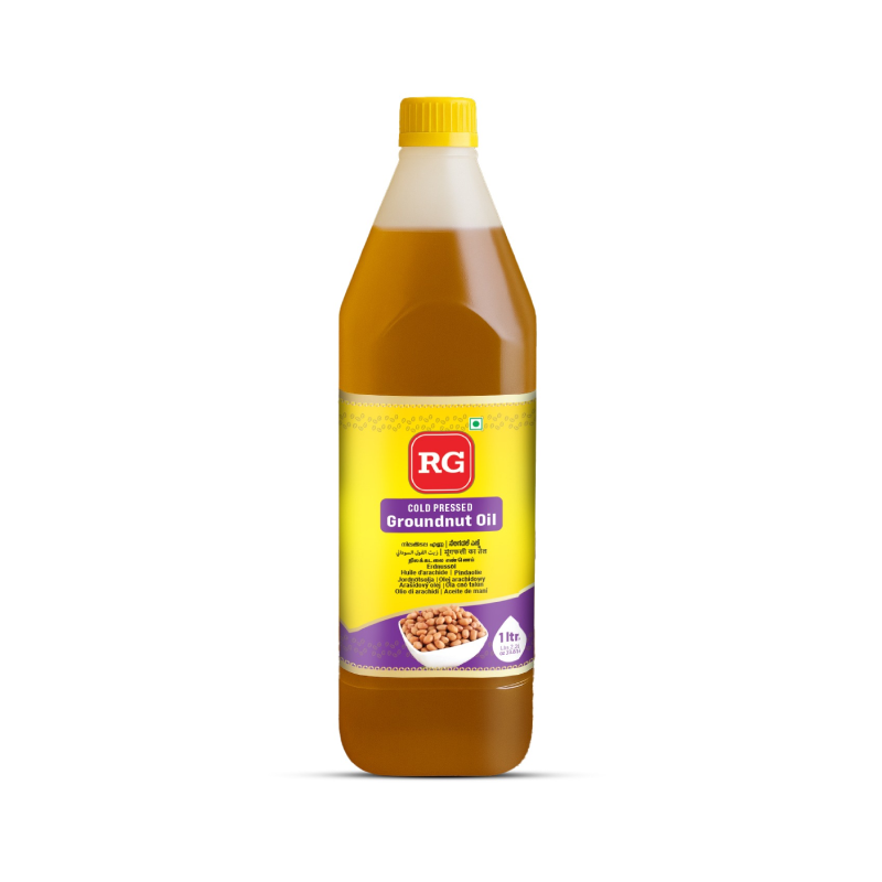 RG Cold Press Ground Nut Oil  - 1 Ltr