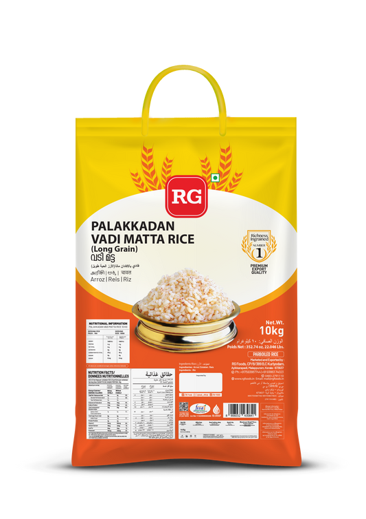 RG Palakkadan Vadi Matta Rice 10kg